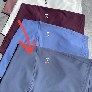 TLF Tempo High Waisted Workout Shorts (S)- Grey Marble